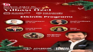Ataşehirde yılbaşı öncesi 3 gün sürecek görkemli buluşma: Serhan Asker ile Görkemli Hatıralar Yılbaşı Özel