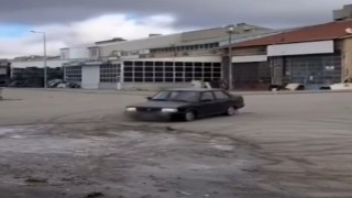 Attığı drift sosyal medyaya düştü 46 bin TL ceza yedi