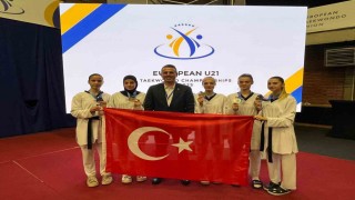 Avrupa Ümitler Taekwondo Şampiyonasında 5 madalya