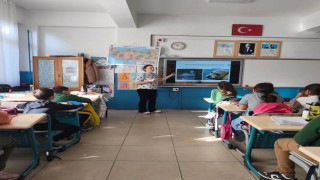 Aydında öğrenciler yaban hayatı ve doğayı yakından tanıyor
