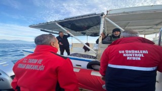 Aydında su ürünleri denetimleri aralıksız sürüyor