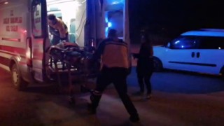 Bafrada köprüden düşen şahıs ağır yaralandı