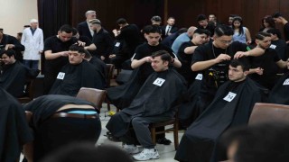 Bağcılarda en iyi kuaförler engelli bireyler için yarıştı