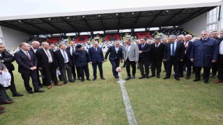 Bakan Bak, Somada stat açılışı yaptı