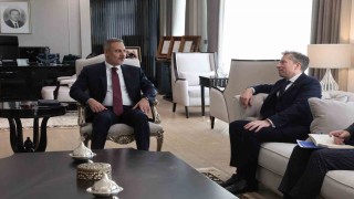 Bakan Fidan, BM İnsani İşlerden Sorumlu Genel Sekreter Yardımcısı ve Acil Yardım Koordinatörü Fletcheri kabul etti
