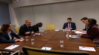 Bakan Fidan, Brükselde Kanada Dışişleri Bakanı Anand ile görüştü