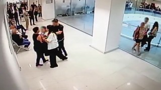 Bakırköy Adliyesinde velayat kavgası, o anlar kamerada