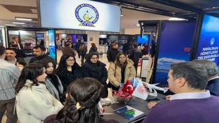 Balıkesir Üniversitesinde UFEST kapsamında DHMİ standına büyük ilgi