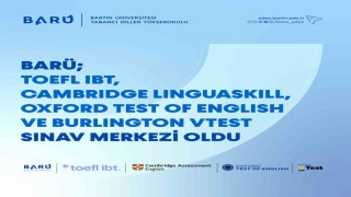BARÜ uluslararası bir sınav merkezi oldu