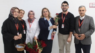 Başhekim Yardımcısından Engelli Personele Ziyaret