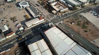 Başiskele Kullarda kavşak düzenlemesi yapıldı