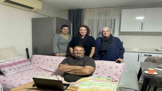 Başkan Akından, Suat Salgına geçmiş olsun ziyareti