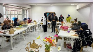 Başkan Aksun, ERMEK kurslarında incelemelerde bulundu