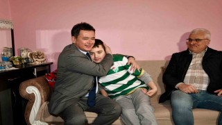 Başkan Aydın, özel bireyin mutluluğuna ortak oldu