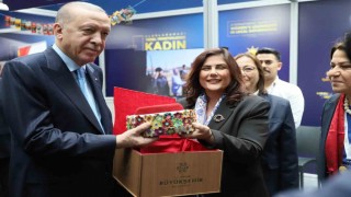 Başkan Çerçioğlundan Cumhurbaşkanı Erdoğana Aydın hediyesi