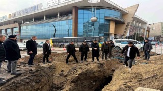 Başkan Çetinkaya, altyapı ve üstyapı çalışmalarını yerinde inceledi
