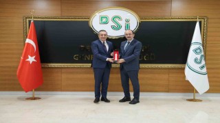 Başkan Dere, DSİ Genel Müdürü Baltayla ilçedeki altyapı projelerini değerlendirdi