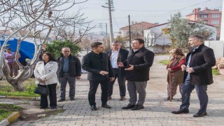 Başkan Günelden Sındırgıya dayanışma ziyareti