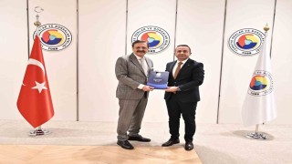 Başkan Güngör, başkan Hisarcıklıoğluna dosya sundu