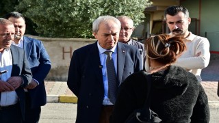 Başkan Kocagözden evi yanan vatandaşa destek sözü