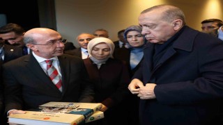 Başkan Pekyatırmacı, Türklerin Mirası Projesinin ilk 4 cildini Cumhurbaşkanı Erdoğana takdim etti