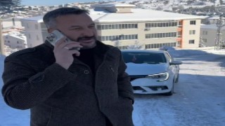 Başkan yolda kaldı, kendini eleştirdi