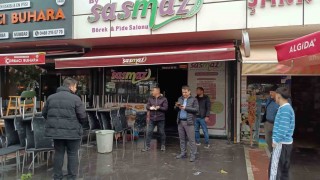 Batmanda börekçide çıkan yangında faciadan dönüldü