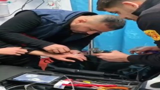 Batmanda parmağına yüzük sıkışan gencin imdadına itfaiye yetişti