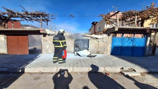 Batmanda trafo yangını