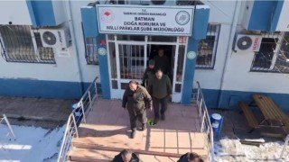 Batmanda yaban hayvanları için doğaya yem bırakıldı