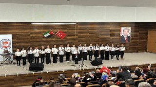 Bayburtta Filistine destek için dayanışma konseri düzenlendi