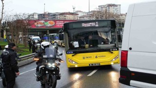 Beşiktaşlı taraftarlar Kadıköye geldi