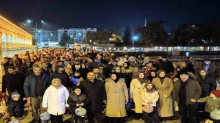 Beyşehirde fenerler yandı, üç aylar başladı