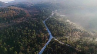 Bigada 43 kilometrelik asfalt yol çalışması tamamlandı