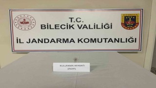 Bilecikte Dur ihtiyarına araç içinden payp çıktı