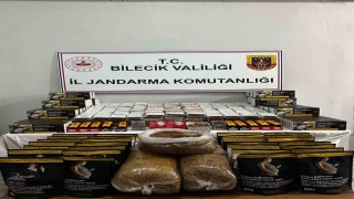 Bilecikte kaçak makaron operasyonu