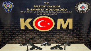 Bilecikte kaçak silah operasyonu: 1 şüpheli tutuklandı