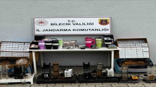 Bilecikte kaçakçılık operasyonu