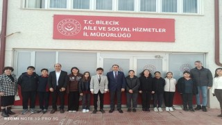 Bilecikte öğrenciler sosyal hizmetleri yerinde inceledi