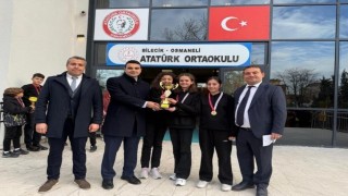 Bilecikte okul sporlarında masa tenisi başarısı