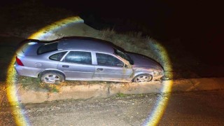 Bilecikte otomobil yoldan çıktı: 2 yaralı