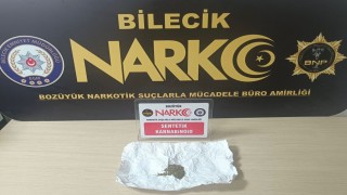 Bilecikte uyuşturucu operasyonu: 1 gözaltı