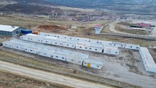 Bingölde depremlere karşı konteyner kent hazırlıkları sürüyor