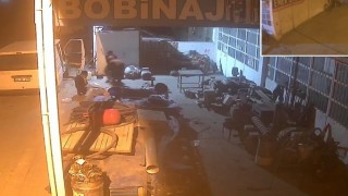 Bobinaj dükkanından 350 bin liralık hırsızlık