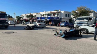 Bodrumda trafik kazası kaza: 1 ölü, 1 yaralı