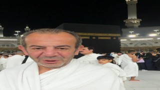 Bolu Belediye Başkanı Özcan, Kabeden video mesaj paylaştı: Huzur buldum