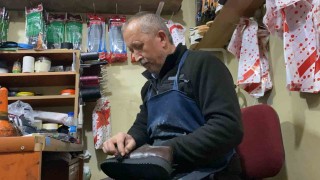 Boluda 35 yıllık ustadan kışlık ayakkabı tüyosu