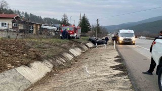 Boluda trafik kazası: 2 yaralı