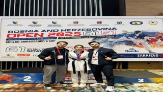 Bosna Hersekteki yarışmada üçüncü oldu