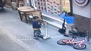 Boyundan büyük scooterı çaldılar